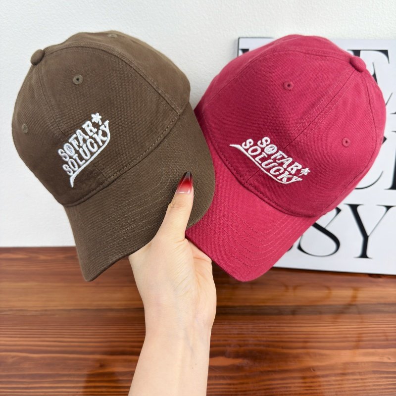 Men's Casual Adjustable Logo Cap Bowlift