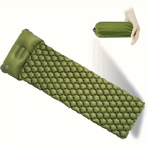 Inflatable Comfort Camping Mat With Ergonomic Air Cushions Bowlift