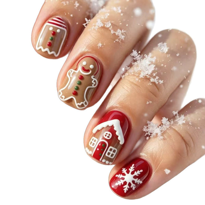 Festive Themed Nail Art Bowlift