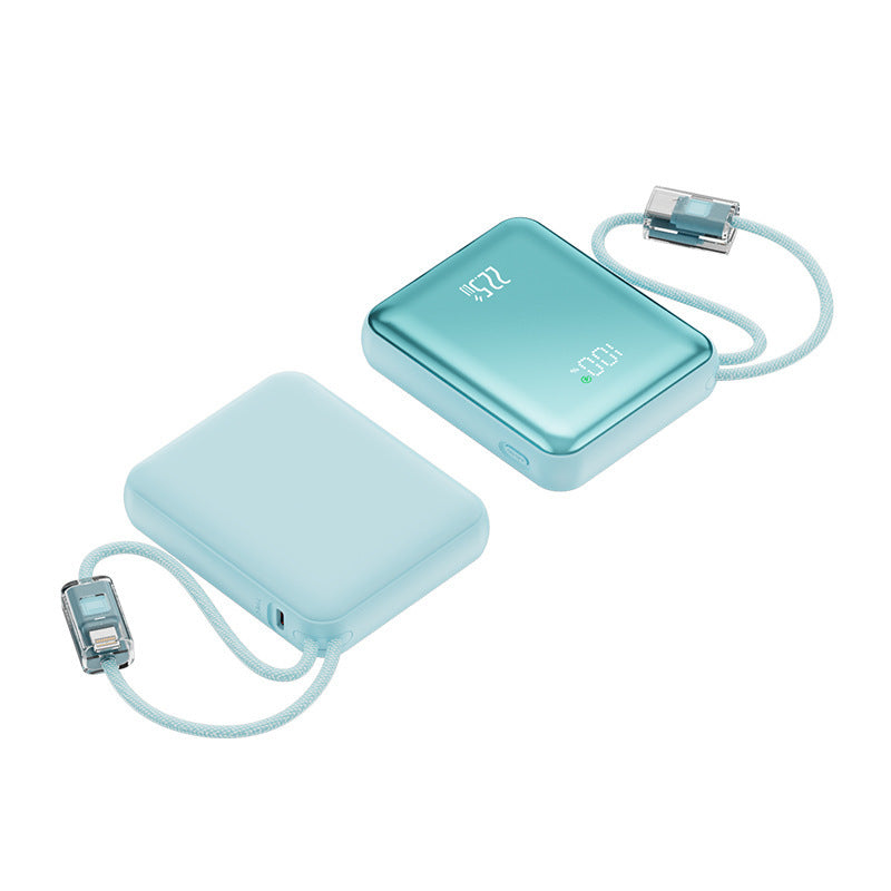 Power bank with integrated fast charging function and digital capacity display Bowlift