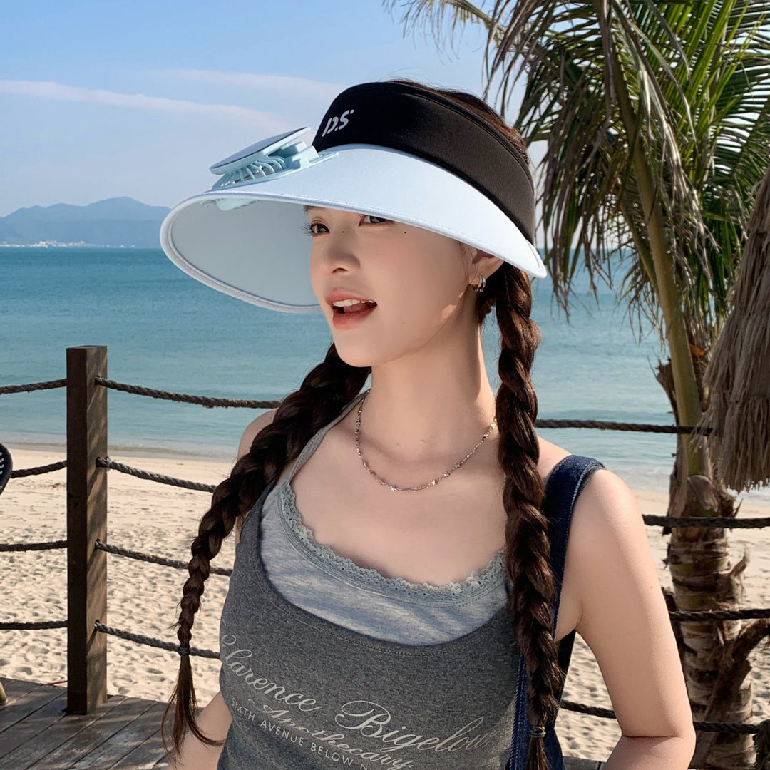Adjustable sun visor with extra wide brim and breathable headband Bowlift