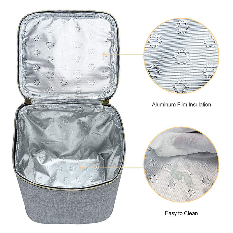 Women's Cooling Lunch Bag with Practical Thermal Insulation Bowlift