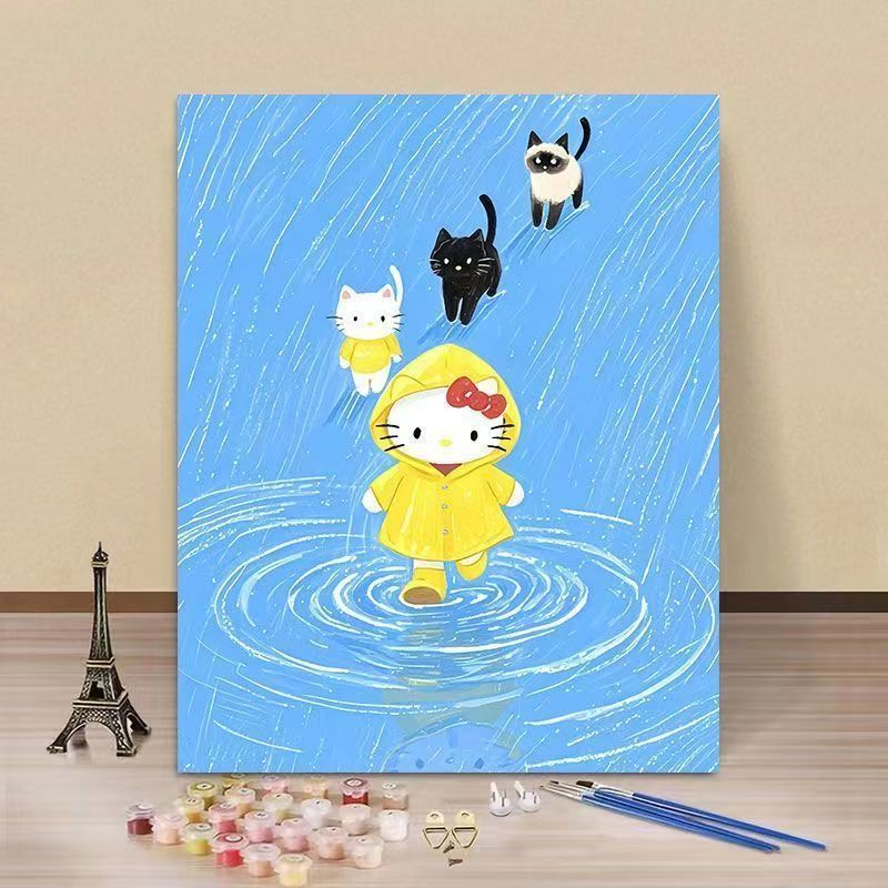 Cute Animal-Themed DIY Painting Kit Bowlift