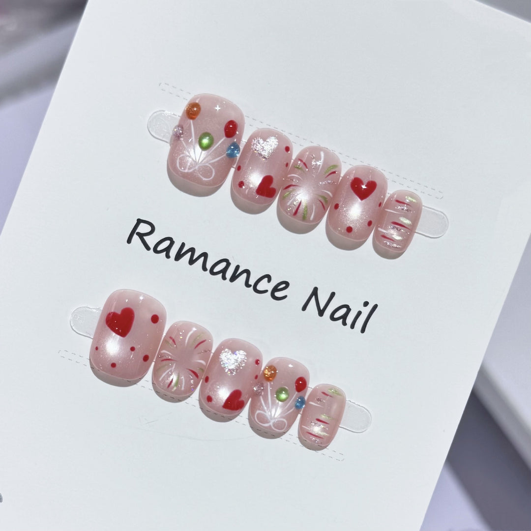 Decorative Press-On Nails Bowlift