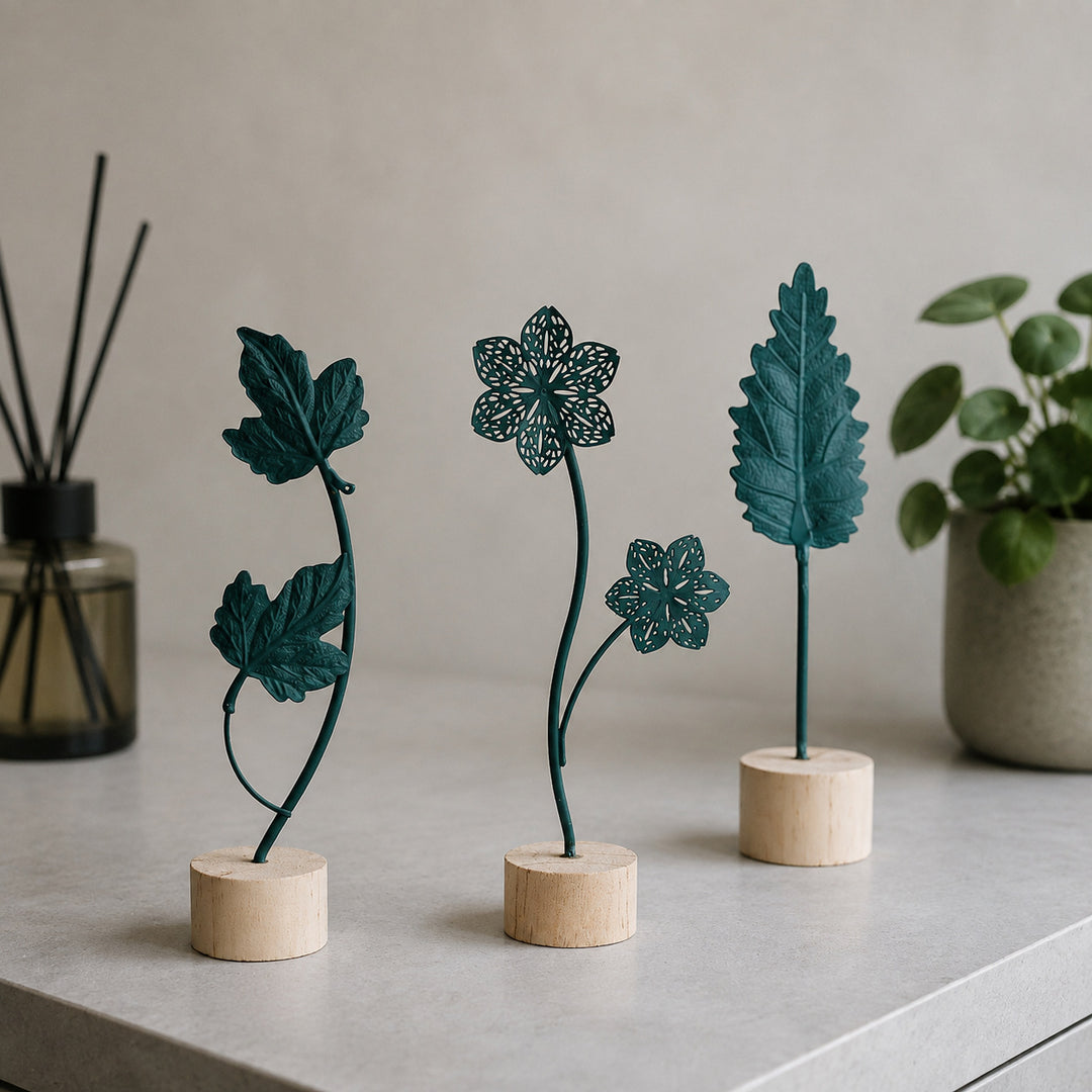 Floral Sculpture Decor