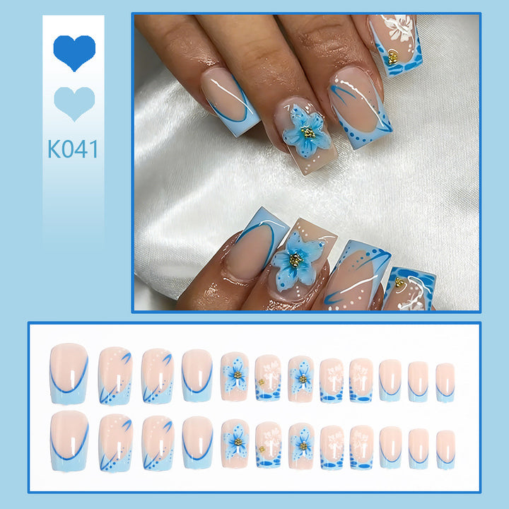 Exquisite Art Nails with Creative Flower Designs Bowlift