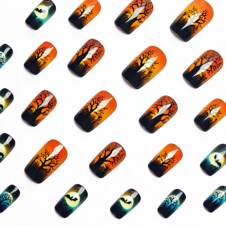 Halloween-Themed Artistic Nail Art Bowlift 1788155625