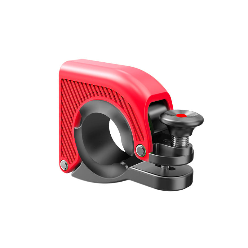 compact handlebar bell clamp with quick release knob Bowlift