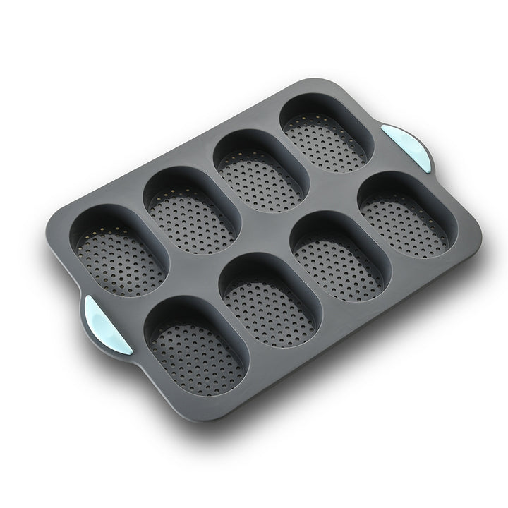 Silicone Bread Baking Pan with Non-Stick Coating and Sturdy Handles Bowlift