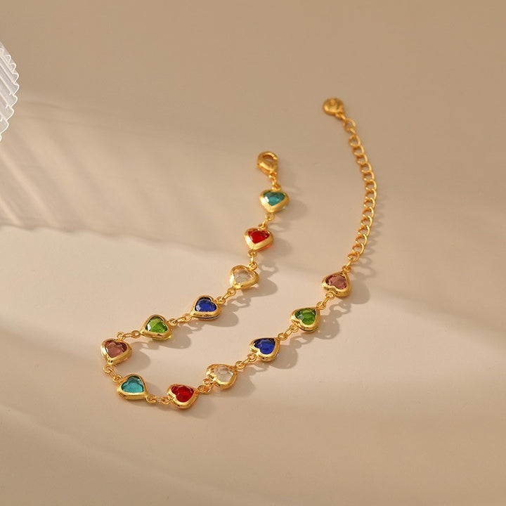 Butterfly and Daisy Charm Anklet Bowlift