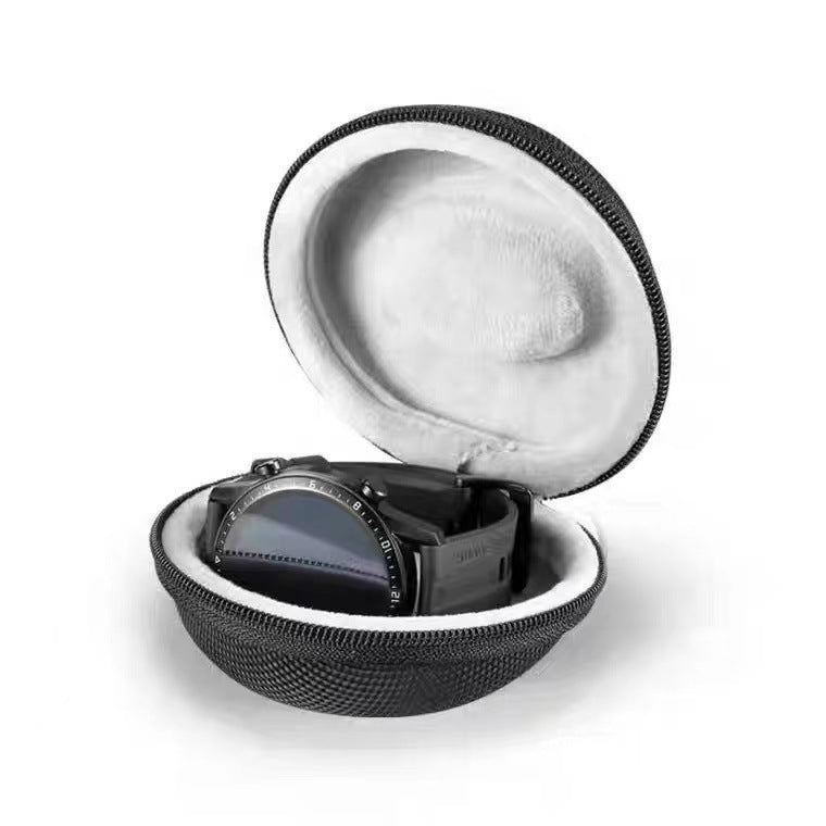 Compact Padded Travel Watch and Jewelry Carry Case Bowlift