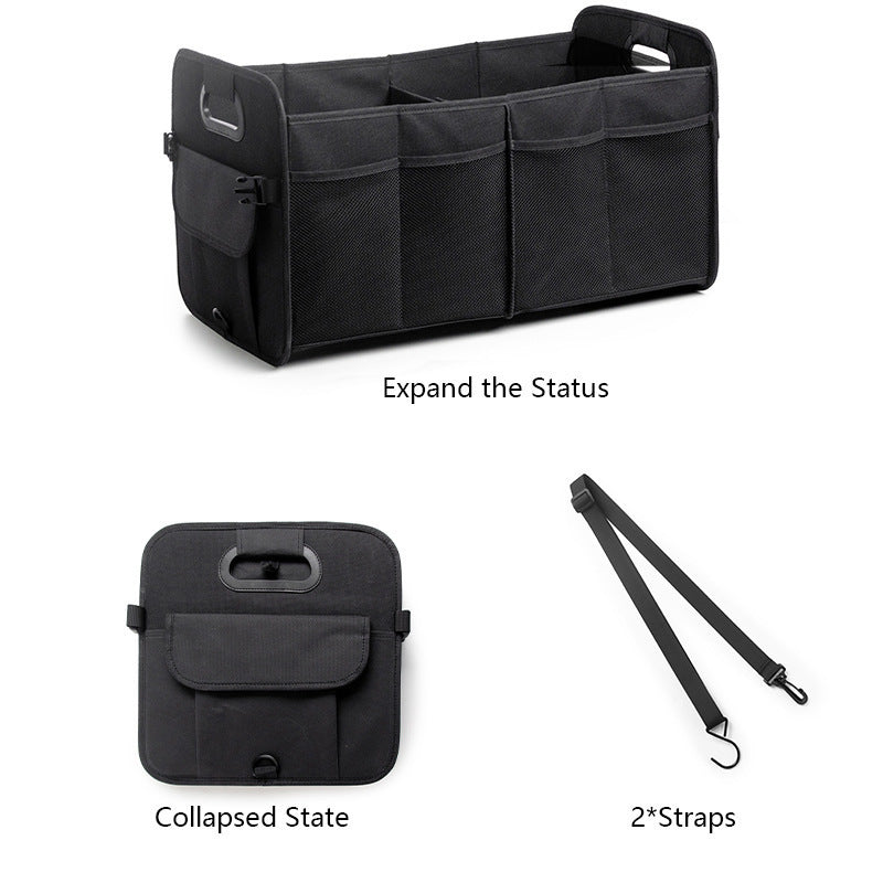 Organizer storage basket with side compartments Bowlift