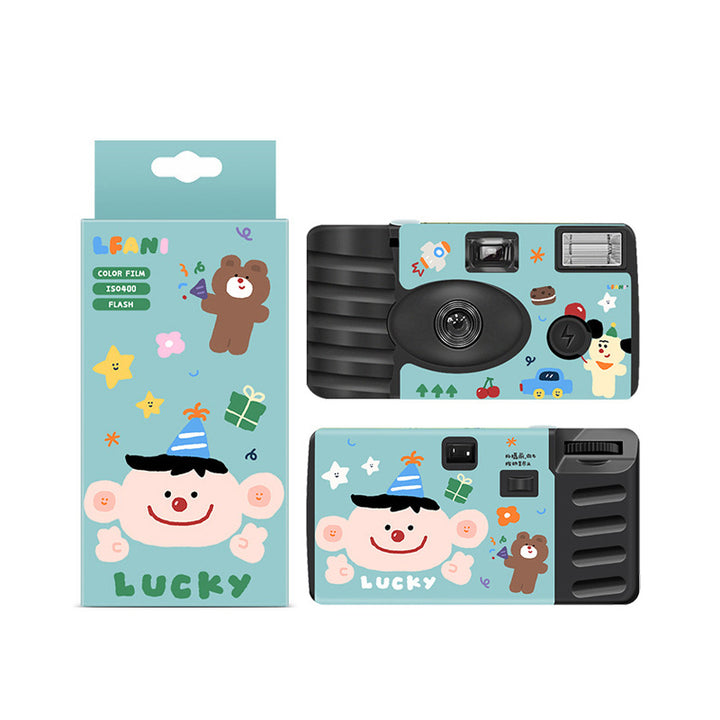 Playful Graphic Disposable Camera Bowlift