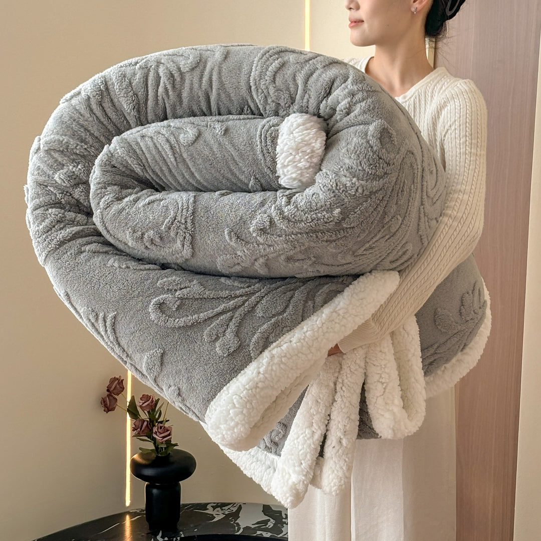 Plush Throw Blanket Bowlift