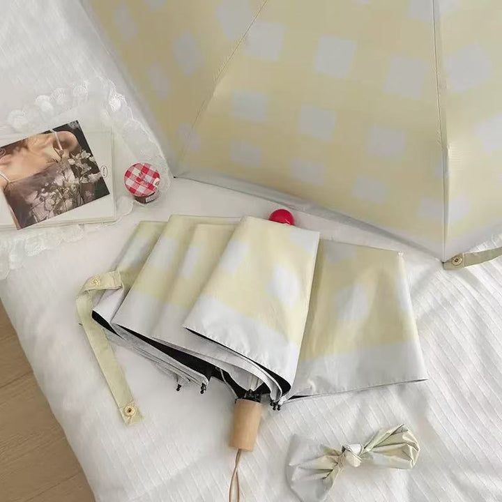 Women’s Foldable Umbrella with Special Design Bowlift