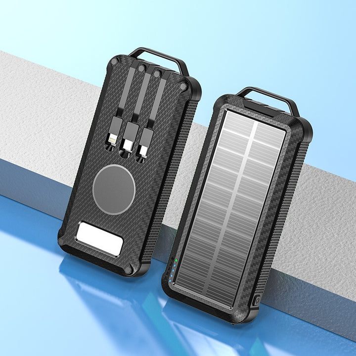 Solar Powerbank with Wireless Charging Technology Bowlift