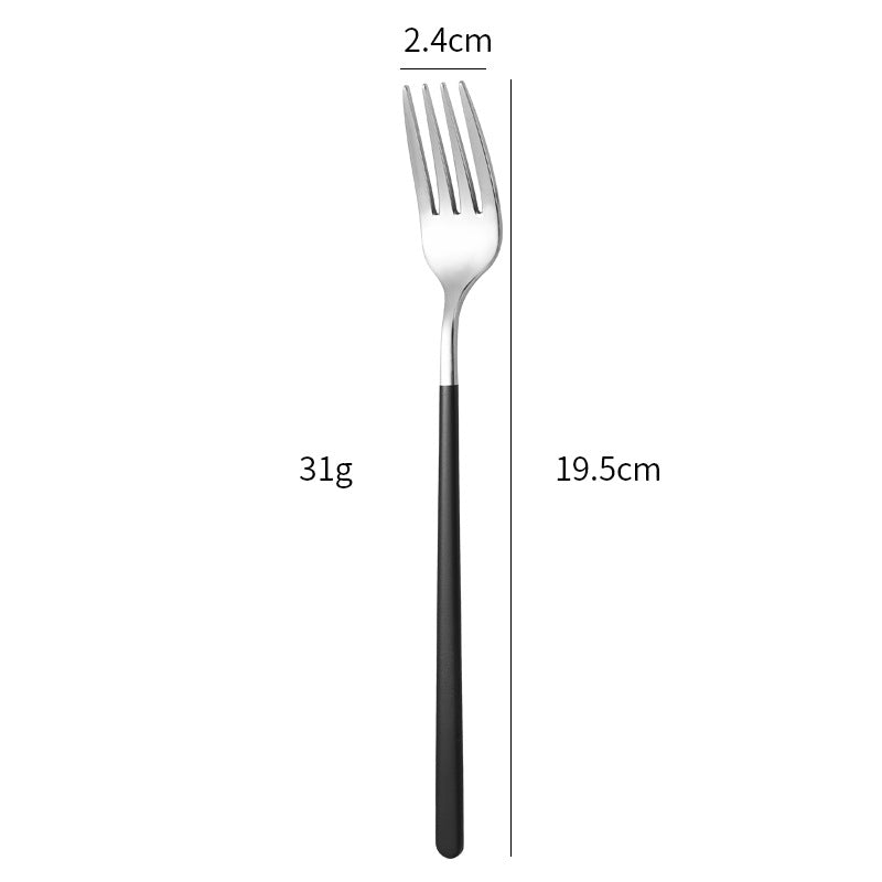 Elegant stainless steel dining fork with ergonomic handle Bowlift