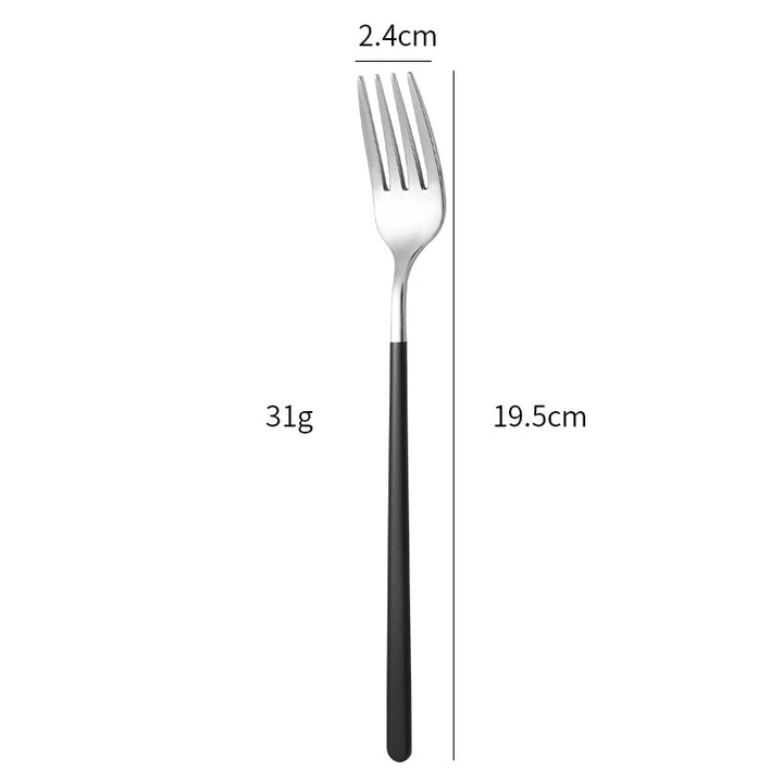 Elegant stainless steel dining fork with ergonomic handle Bowlift