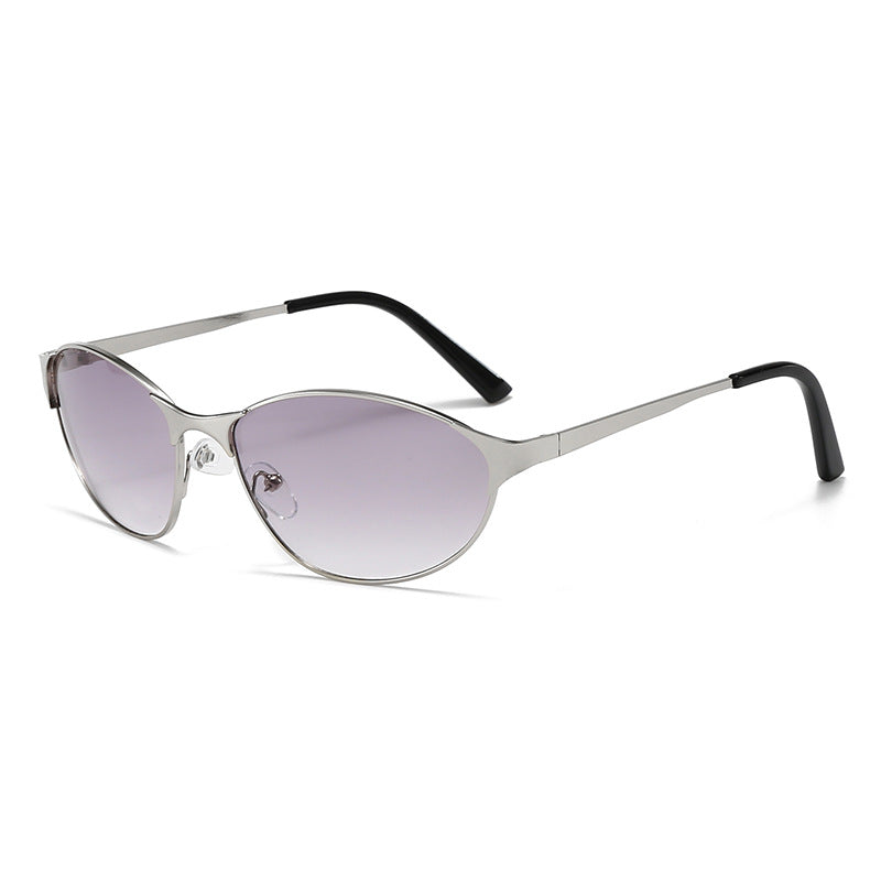 Fashionable Oversized Oval Sunglasses