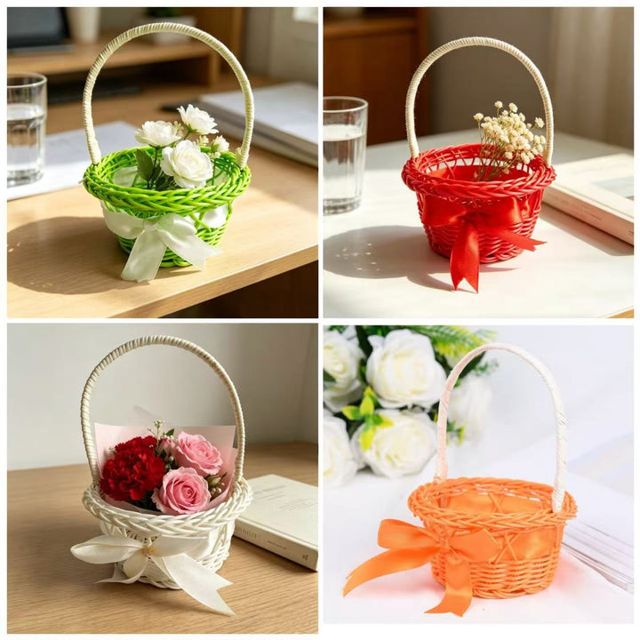 Decorative Handwoven Gift Basket Bowlift