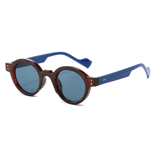 Fashionable Round Frame Sunglasses Bowlift