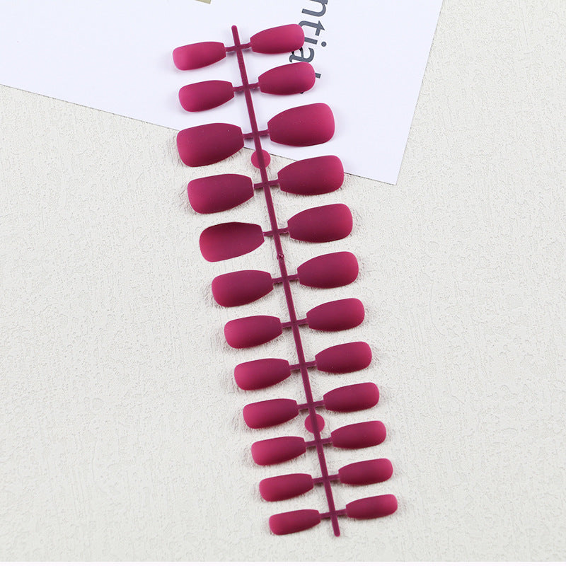 Premium Matte Finish Press-On Nail Tips Bowlift