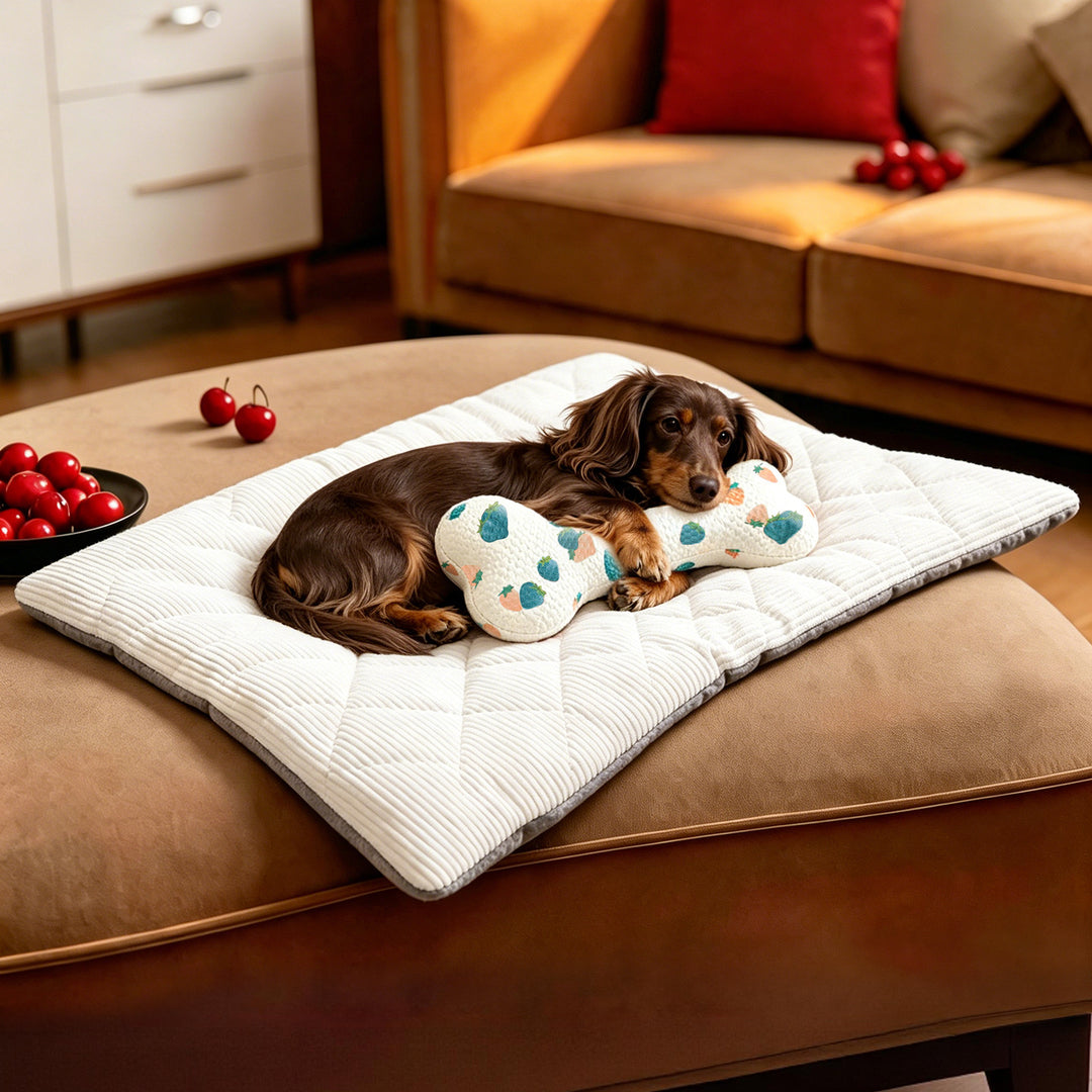 Unisex Stylish and Comfortable Pet Mat with Sleeping Cushion Bowlift