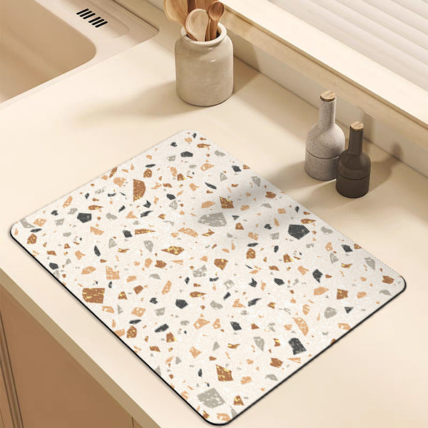 Terrazzo Design Kitchen Mat