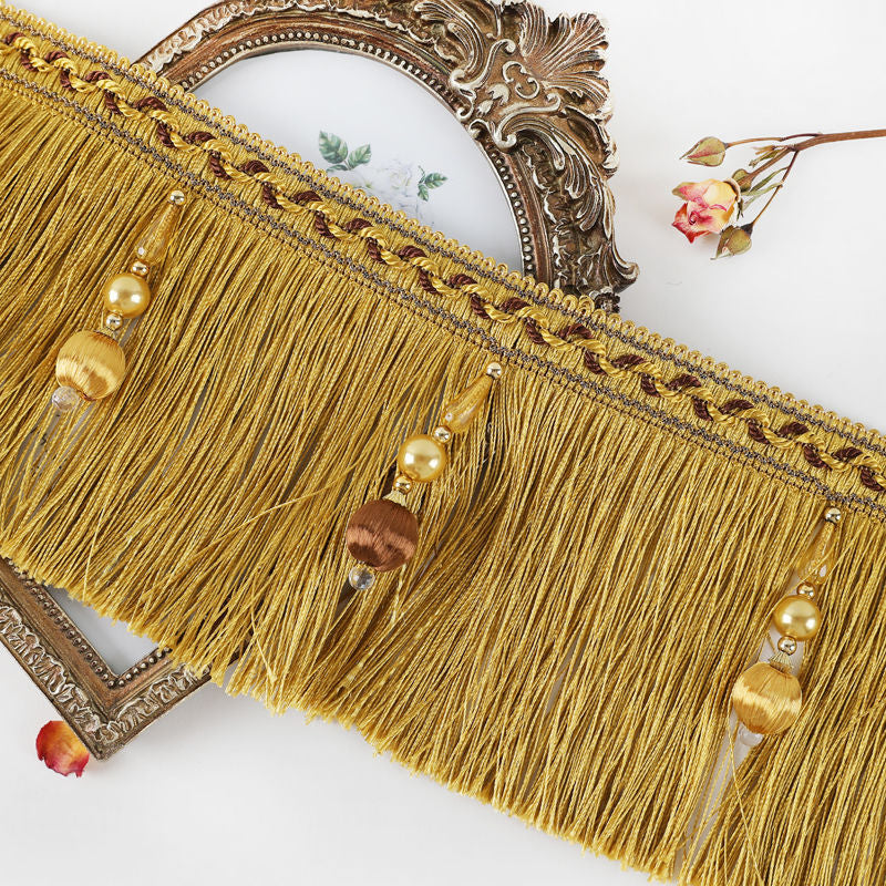 Decorative fringe trim Bowlift