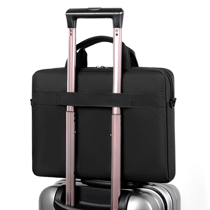 Professional Slim Laptop Briefcase Bowlift