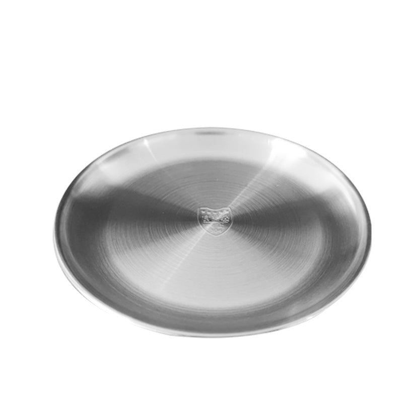 Brushed Stainless Steel Dinner Plate Bowlift