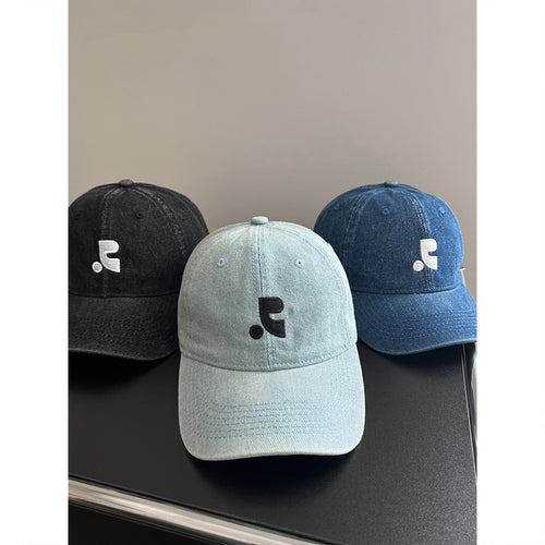 Men's Denim Adjustable Cap Bowlift
