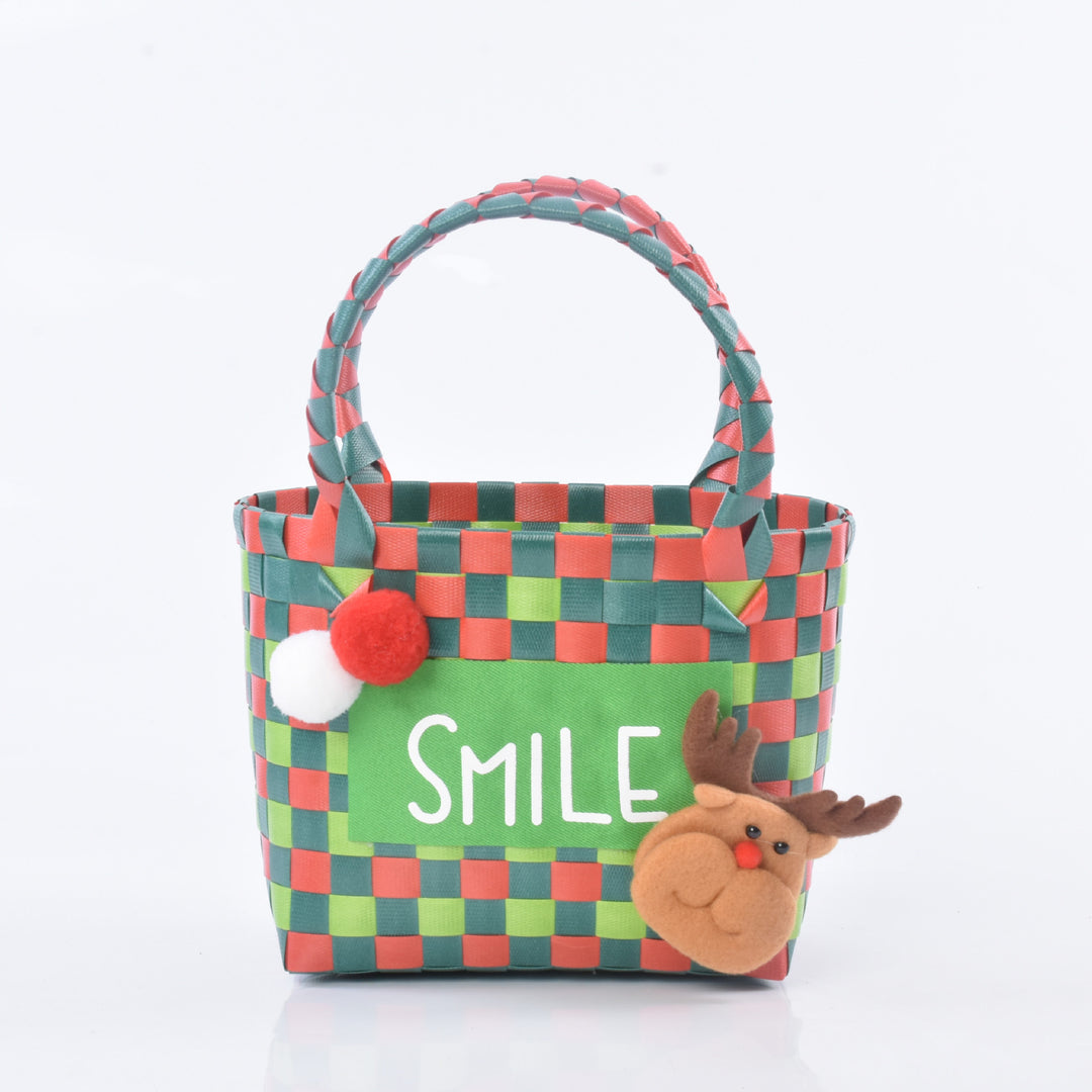Stylish Woven Handbag Bowlift