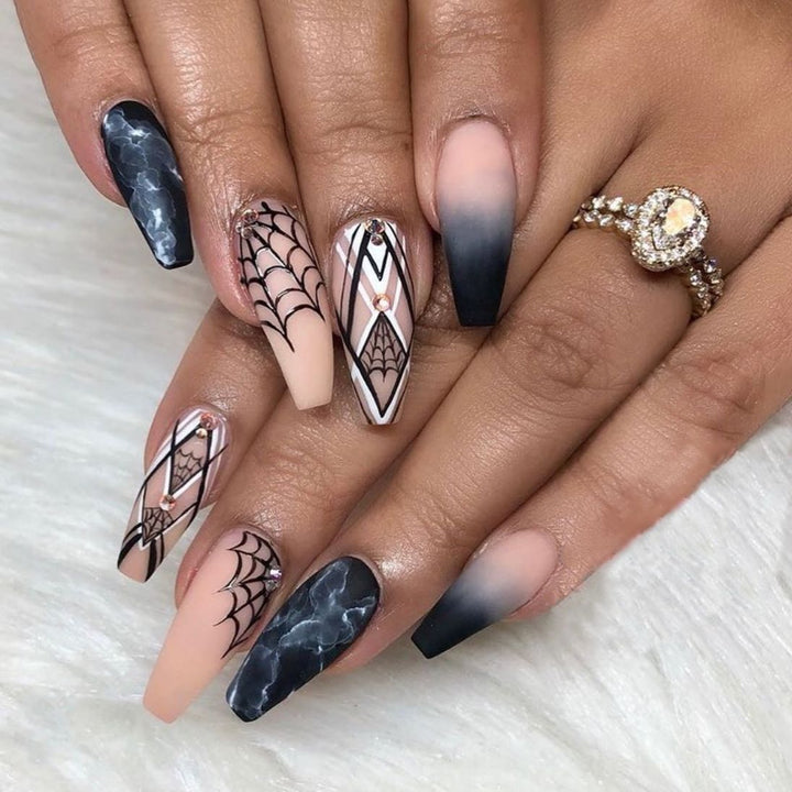 Artistic Nail Art with Creepy Designs Bowlift