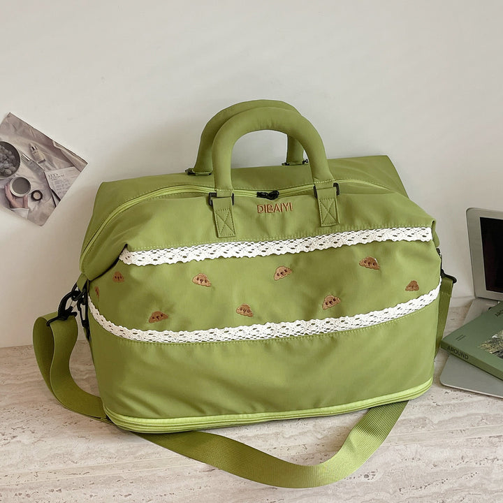 Fashionable Multi-Pocket Travel Duffle Bowlift