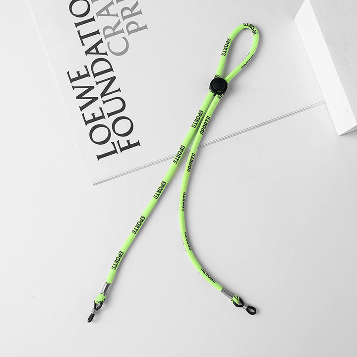 Adjustable Eyewear Retainer with Sporty Design Bowlift