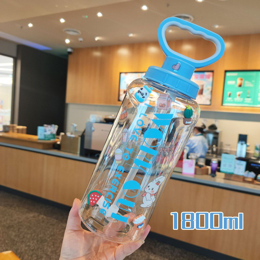 Ladies Creative Motivational Water Bottle Bowlift