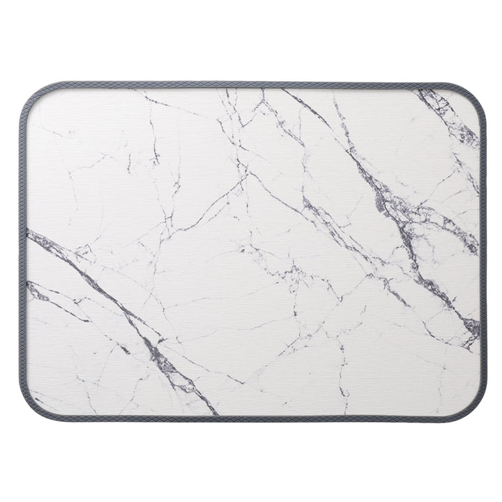 Marble Effect Kitchen Work Surface Protector Mat