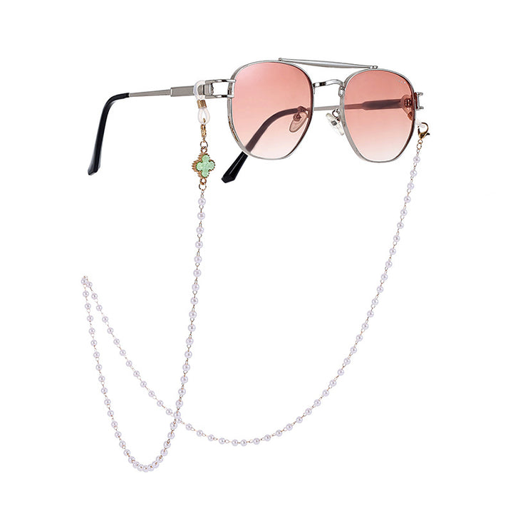 Elegant Beaded Sunglasses Chain Bowlift