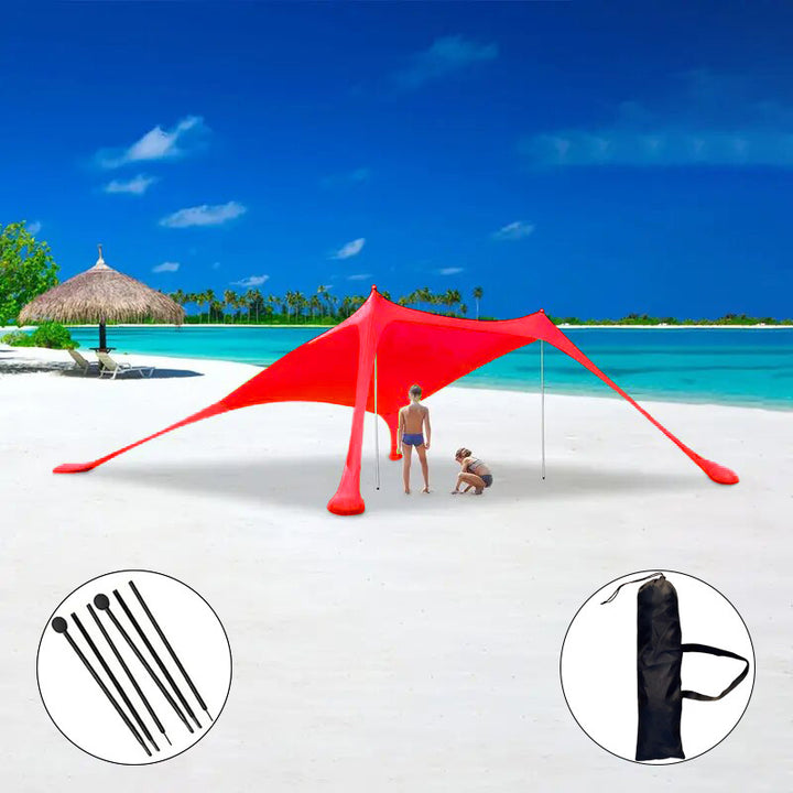 WoLightweight Sandproof Beach Blanket Bowlift