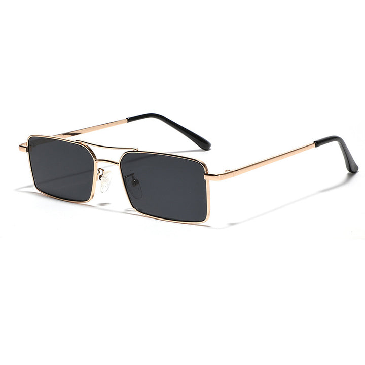 Women’s fashion rectangular glasses with stylish metal frame Bowlift