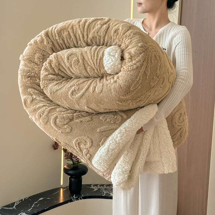 Plush Throw Blanket Bowlift