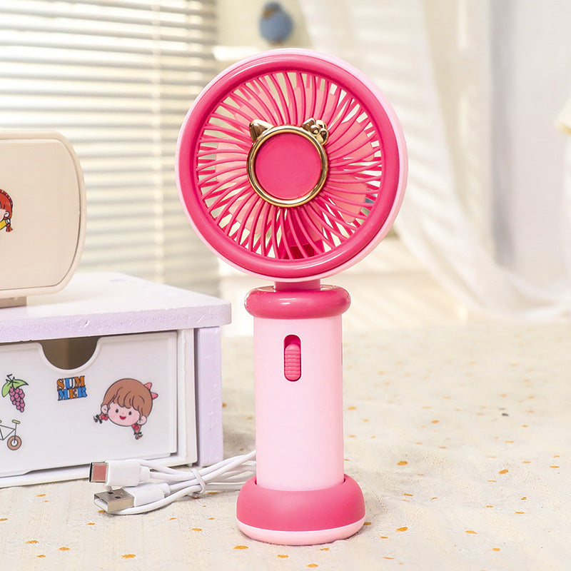 Women's Portable Hand Fan in Modern Design Bowlift