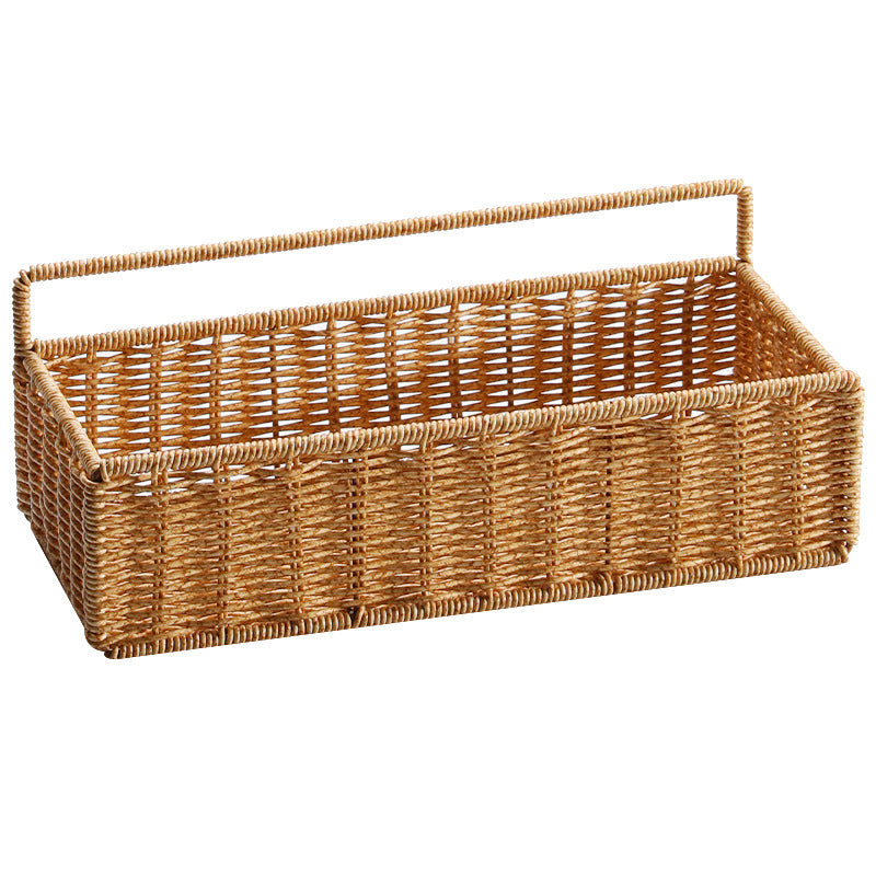 Unisex storage basket with practical carrying handle Bowlift