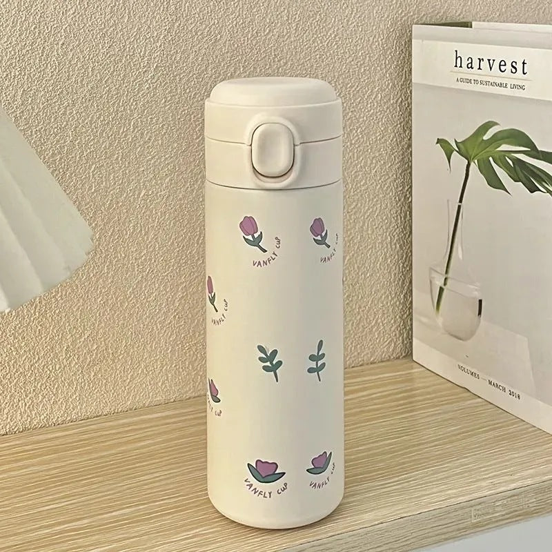 Women Insulated Drinking Bottle with Versatile Design Bowlift