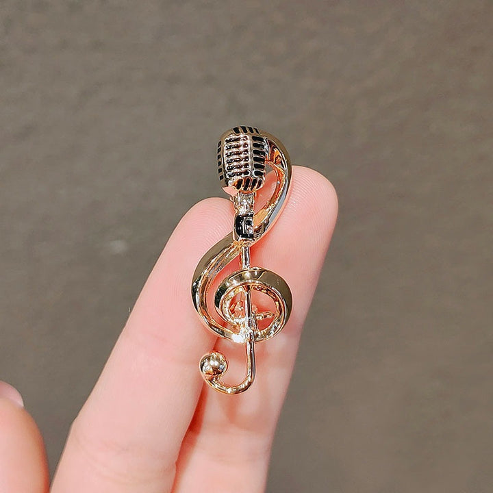Musical Notes Brooch Bowlift