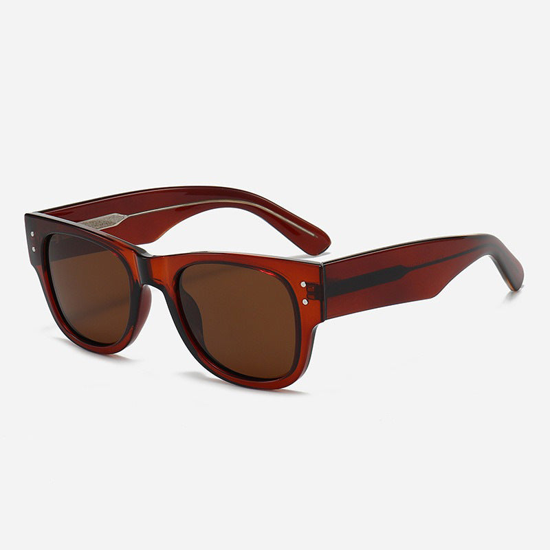 Men's Retro-Inspired Wide Frame Sunglasses Bowlift
