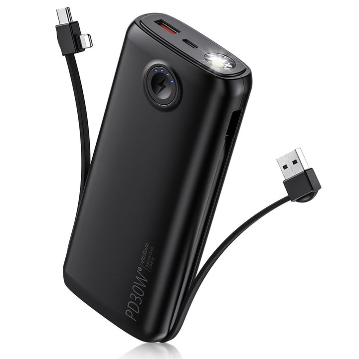 Portable power bank with LED display and high-performance fast charging function Bowlift