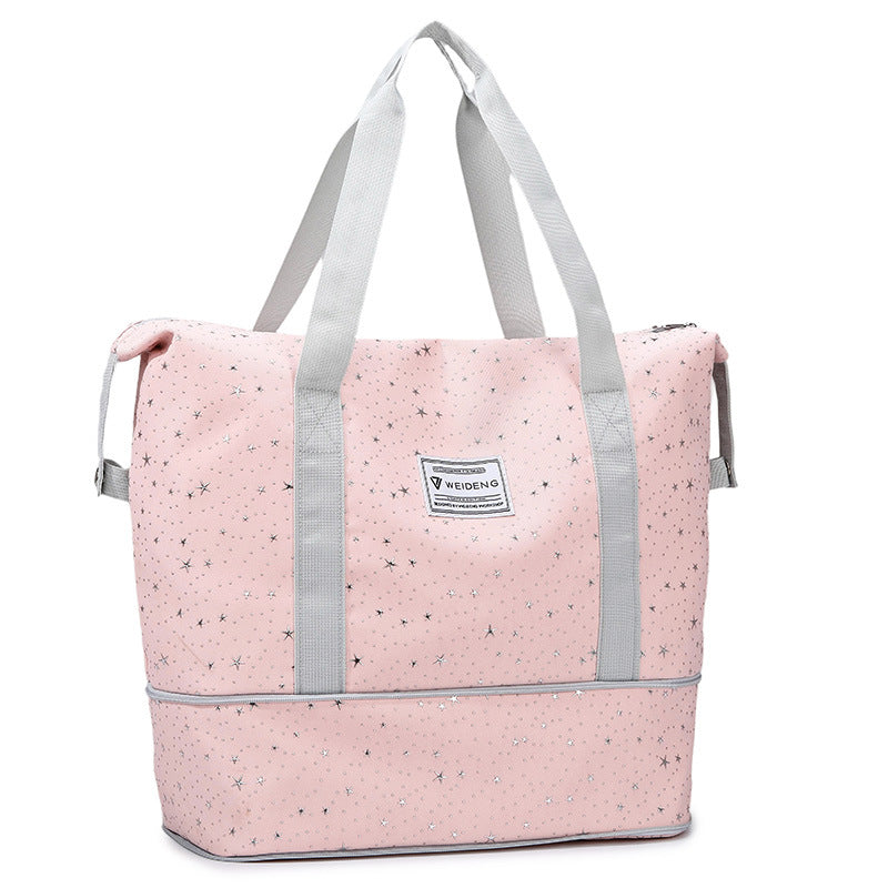 Stylish Multi-Pocket Travel Tote Bag Bowlift