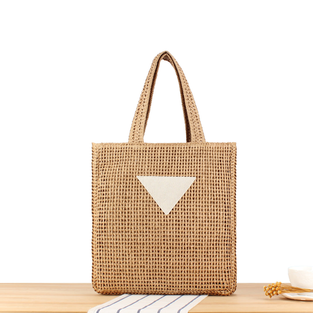 Handbag Made from Handcrafted Natural Material with Minimalist Aesthetic Bowlift